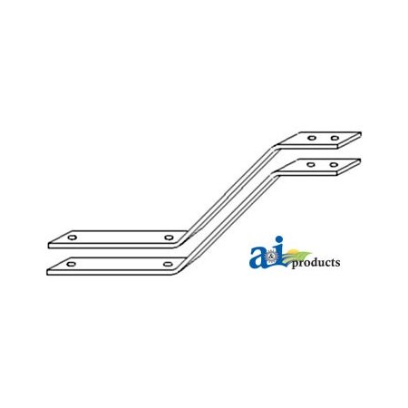 A & I Products Brackets, Universal Frame (Set of 2) 0" x0" x0" A-FB01